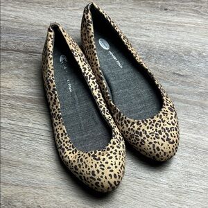 Dr. Scholl’s Leopard Print Women's Flats Size 10